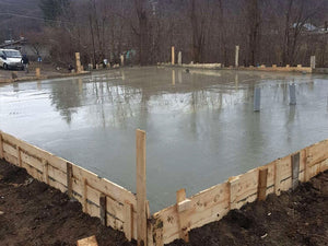 Mechanized Pouring of Foundation Plate for an Agrotourism Guesthouse thumbnail