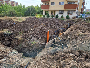 Mechanized Pouring of Foundation Base for a 194 sqm Metal House thumbnail