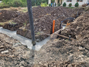 Mechanized Pouring of Foundation Base for a 194 sqm Metal House thumbnail