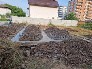 Mechanized Pouring of Foundation Base for a 194 sqm Metal House thumbnail