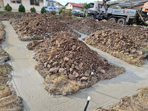 Mechanized Pouring of Foundation Base for a 194 sqm Metal House thumbnail