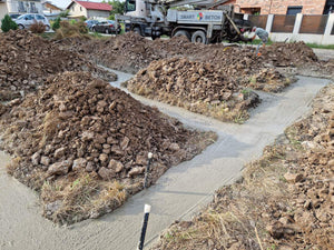 Mechanized Pouring of Foundation Base for a 194 sqm Metal House thumbnail
