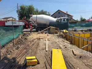 Formwork and Pouring Basement Walls for a House Construction thumbnail