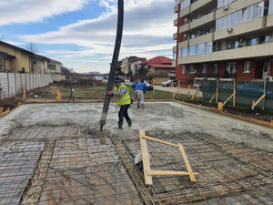 Reinforced Concrete Plate Pouring for a 480 sqm Metal Hall Project thumbnail
