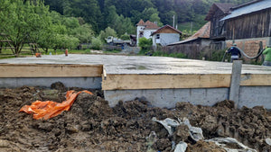 Pouring of the Foundation Slab for Two-Story House in Arges County thumbnail