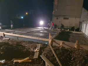 Foundation Plate Pouring for a Metal Structure House in Bucharest thumbnail