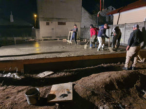 Foundation Plate Pouring for a Metal Structure House in Bucharest thumbnail