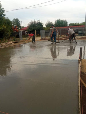 Foundation Plate Pouring for a Metal Skeleton House in Ialomita thumbnail