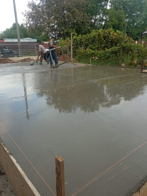 Foundation Plate Pouring for a Metal Skeleton House in Ialomita thumbnail