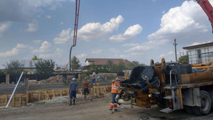 Pouring of Plate on Masonry for a 386 sqm House in Bucharest thumbnail