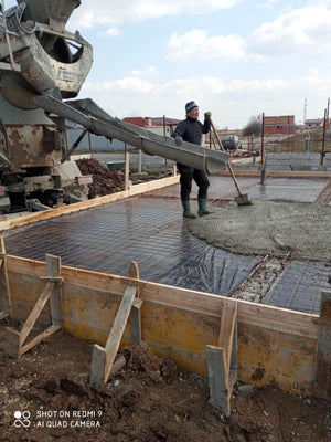 Pouring of Ground Level Plate for a 2-Story House
 thumbnail