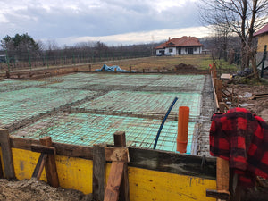 Pouring of Ground Level Plate for a Single-Family Two-Story House thumbnail