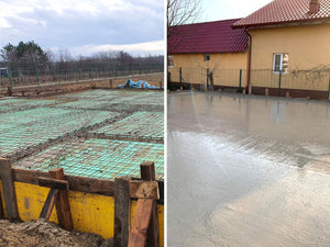 Pouring of Ground Level Plate for a Single-Family Two-Story House thumbnail