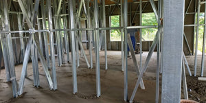Helicopterized Pouring for a 320 sqm Metal House in Snagov thumbnail