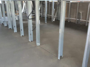 Mechanized Pouring for a Single-Story Metal Structure House thumbnail