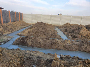 Pouring and Reinforcement of Foundation Beam Base for a Metal House thumbnail