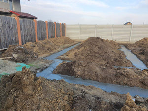 Pouring and Reinforcement of Foundation Beam Base for a Metal House thumbnail