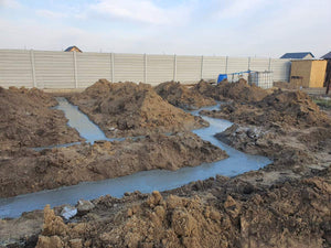 Pouring and Reinforcement of Foundation Beam Base for a Metal House thumbnail