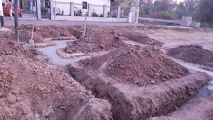 Foundation Base Pouring for a 155 sqm Metal House Project thumbnail