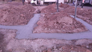 Foundation Base Pouring for a 155 sqm Metal House Project thumbnail