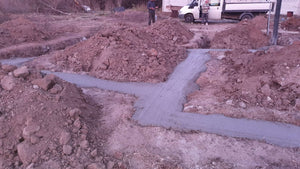 Foundation Base Pouring for a 155 sqm Metal House Project thumbnail