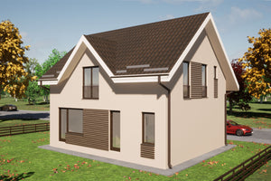 Two Story Steel Frame House With 4 Bedrooms 3 Baths 150-099 - house design image 7 thumbnail