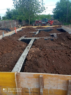 Filling and Compaction of Interior Spaces for House Foundation Beams thumbnail