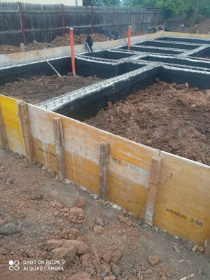 Filling and Compaction of Interior Spaces for House Foundation Beams thumbnail