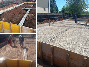 Filling and Compaction of Interior Spaces for House Foundation Beams thumbnail