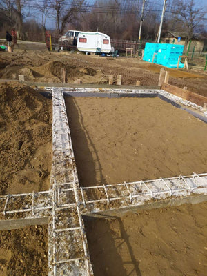 Filling of Spaces Between Foundations for a 162 sqm House in Snagov thumbnail