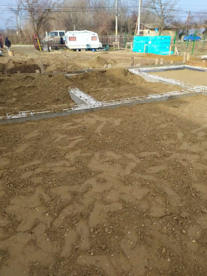 Filling of Spaces Between Foundations for a 162 sqm House in Snagov thumbnail