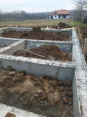 Filling of Spaces Between Foundations for a 162 sqm House in Snagov thumbnail