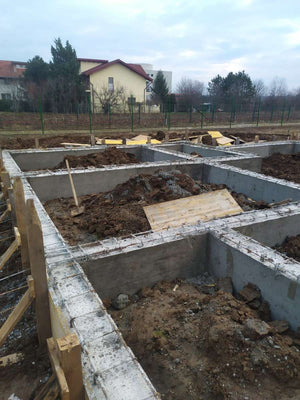 Filling of Spaces Between Foundations for a 162 sqm House in Snagov thumbnail