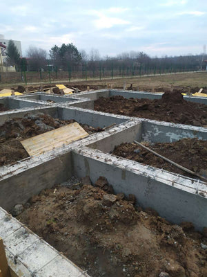 Filling of Spaces Between Foundations for a 162 sqm House in Snagov thumbnail