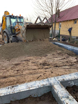 Filling of Spaces Between Foundations for a 162 sqm House in Snagov thumbnail