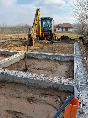 Filling of Spaces Between Foundations for a 162 sqm House in Snagov thumbnail