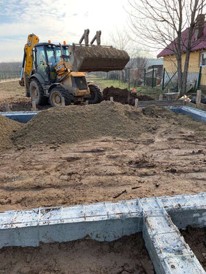 Filling of Spaces Between Foundations for a 162 sqm House in Snagov thumbnail