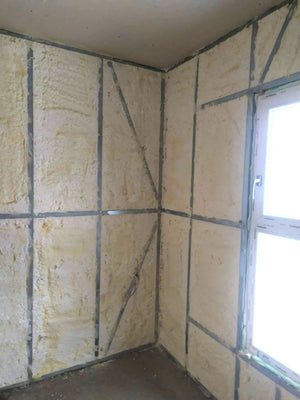 Wall Insulation with Cellulose for a Single-Story Guesthouse thumbnail