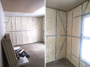 Wall Insulation with Cellulose for a Single-Story Guesthouse thumbnail