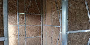 Wall Insulation with Mineral Wool for a Metal Structure House thumbnail