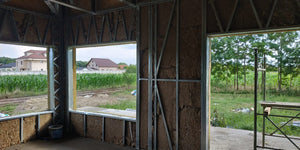 Wall Insulation with Mineral Wool for a Metal Structure House thumbnail