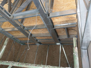 Wall Insulation with Mineral Wool for a Metal Structure House thumbnail