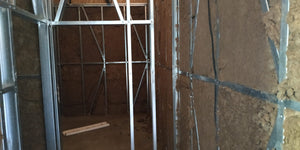 Wall Insulation with Mineral Wool for a Metal Structure House thumbnail