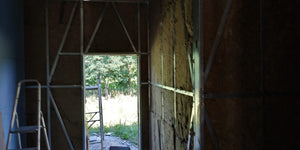 Wall Insulation with Mineral Wool for a Metal Structure House thumbnail