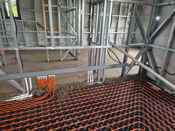 Verificare circuite incalzire pardoseala in structura metalica