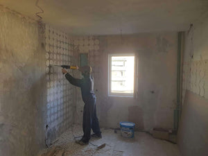 Wall and Ceiling Painting and Self-Leveling Concrete Pouring for a 120 sqm Apartment in Baneasa thumbnail