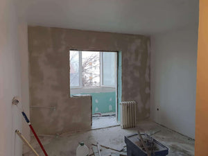 Wall and Ceiling Painting and Self-Leveling Concrete Pouring for a 120 sqm Apartment in Baneasa thumbnail